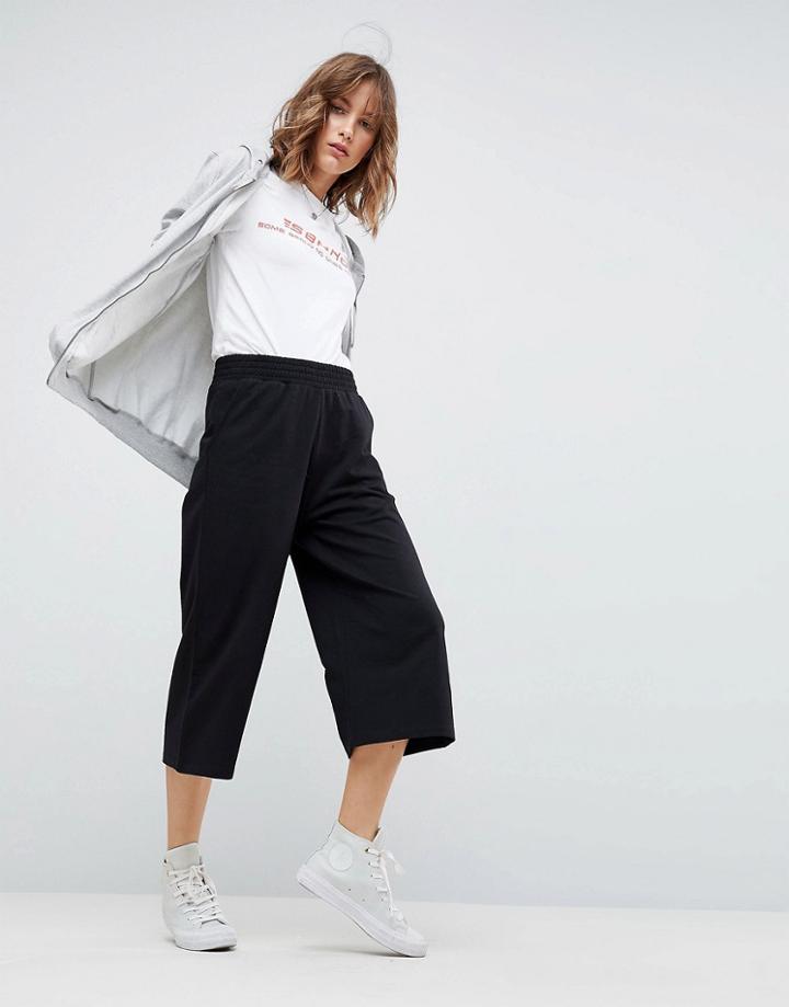 Asos Ultimate Culotte Joggers - Black