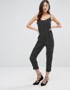 Oh My Love Boxy Fit Jumpsuit - Black