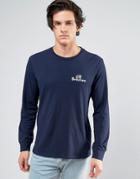 Brixton Tanka Long Sleeve T-shirt - Navy