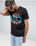 Love Moschino Logo Sweater T-shirt - Black