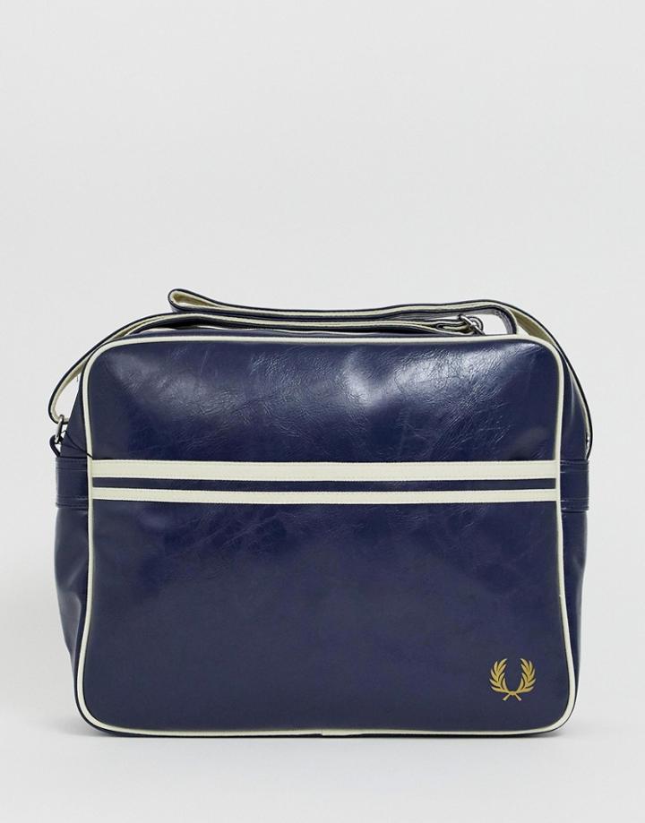 Fred Perry Classic Messenger Bag In Navy - Navy
