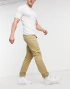 Levi's 511 Slim Fit Jeans In Harvest Gold Sueded Sateen Neutral