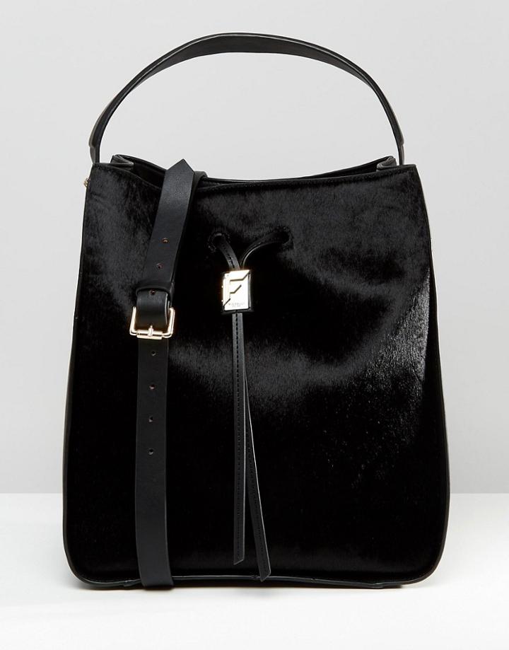Fiorelli Riley Large Drawstring Duffle Bag - Black