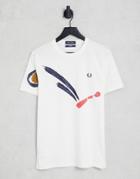 Fred Perry Reissues Abstract T-shirt In White