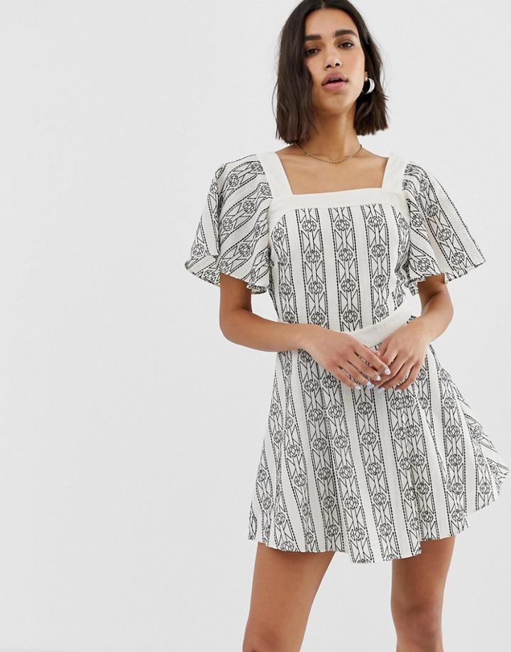 Stevie May Noir Mini Dress - Multi