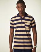 Ben Sherman Two Way Collar Polo Shirt - Green