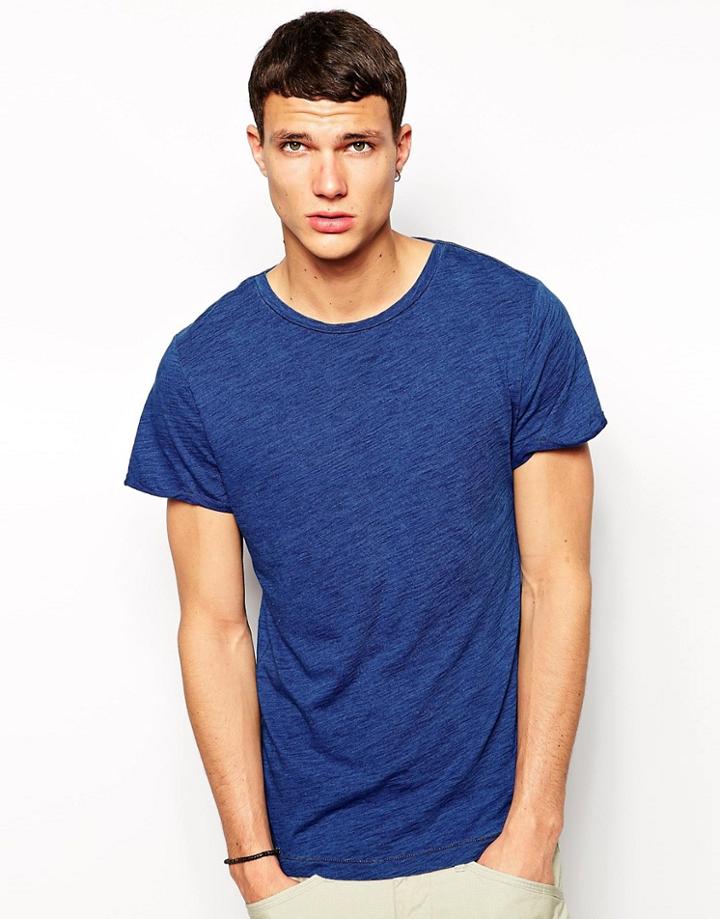 G Star T-shirt Vainman Lt Weight Indigo - Blue