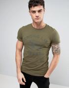 Esprit T-shirt With Graphic Print - Green