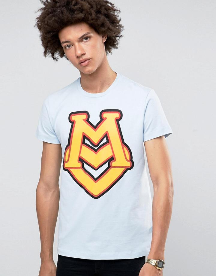 Love Moschino Logo T-shirt - Blue