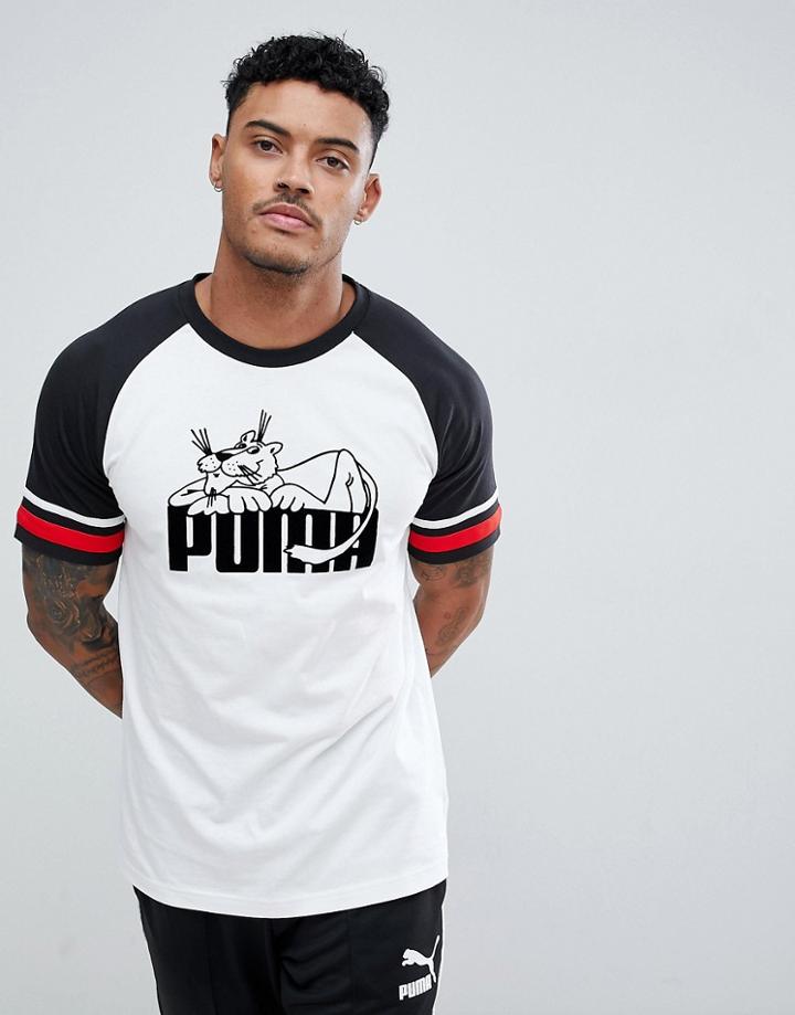 Puma Super Logo T-shirt - White