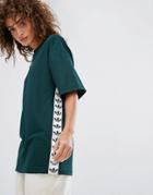 Adidas Originals Tnt Tape Tee In Green - Green