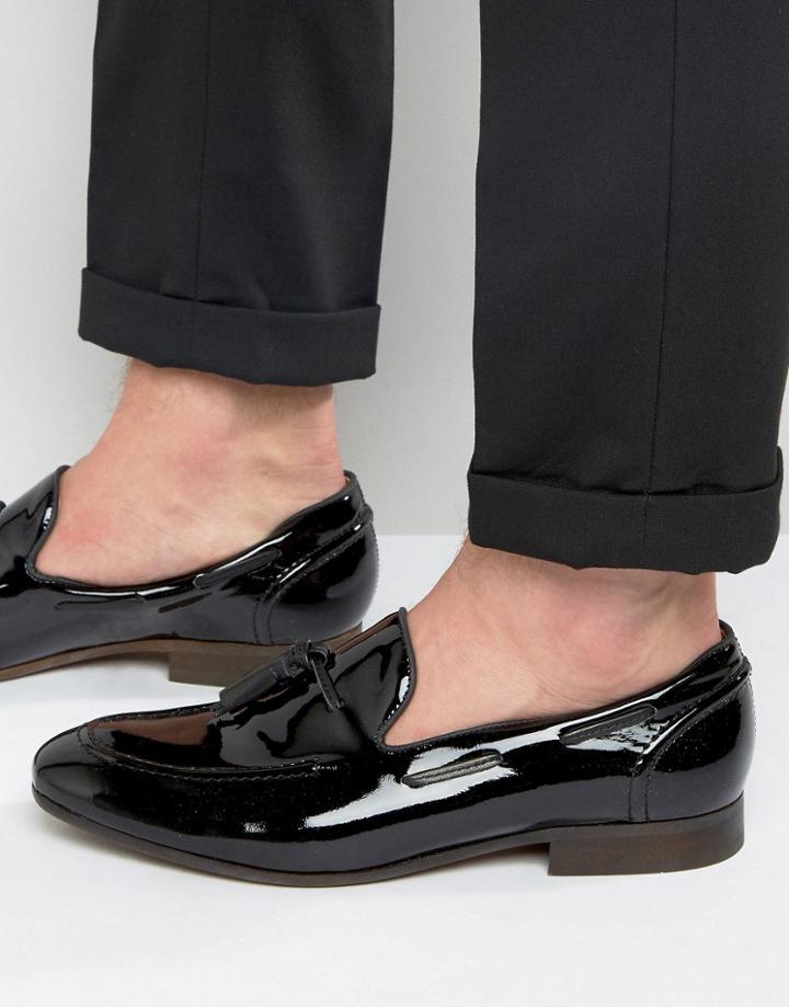 Hudson London Pierre Smart Loafers - Black