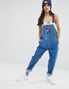 Tommy Jeans 90s Overall - Blue