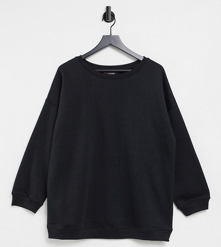 Yours Sweatshirt In Black