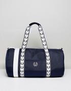Fred Perry Track Barrel Bag Navy - Navy