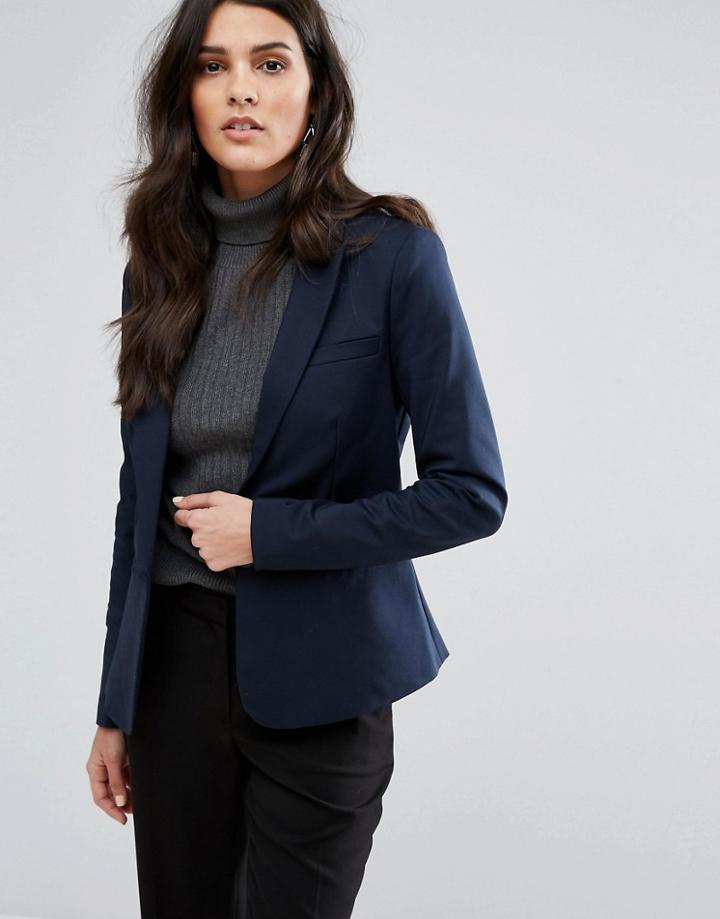 Y.a.s Peyton Blazer - Navy