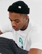 Parlez Flatholm Short Beanie In Black