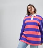 Puma Exclusive To Asos Plus Striped Rugby Jersey - Multi