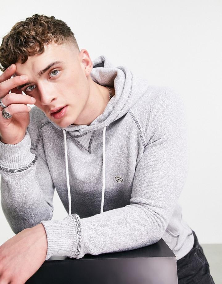 Le Breve Hoodie In Gray Heather - Part Of A Set