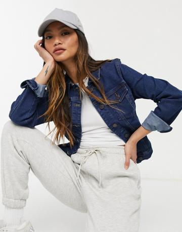 Vero Moda Denim Jacket In Blue-blues