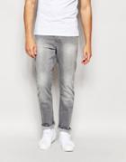 Esprit Slim Fit Jeans In Gray - Gray