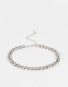 Svnx Silver Chunky Chain Bracelet
