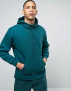 Adidas Originals Berlin Pack Eqt Scallop Hoodie In Green Bk7183 - Green
