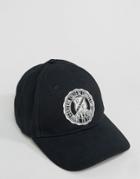 Asos Baseball Cap In Navy With Collegiate Embroidery - Blue
