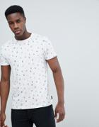 D-struct Kitch Flourescent Print T-shirt - White