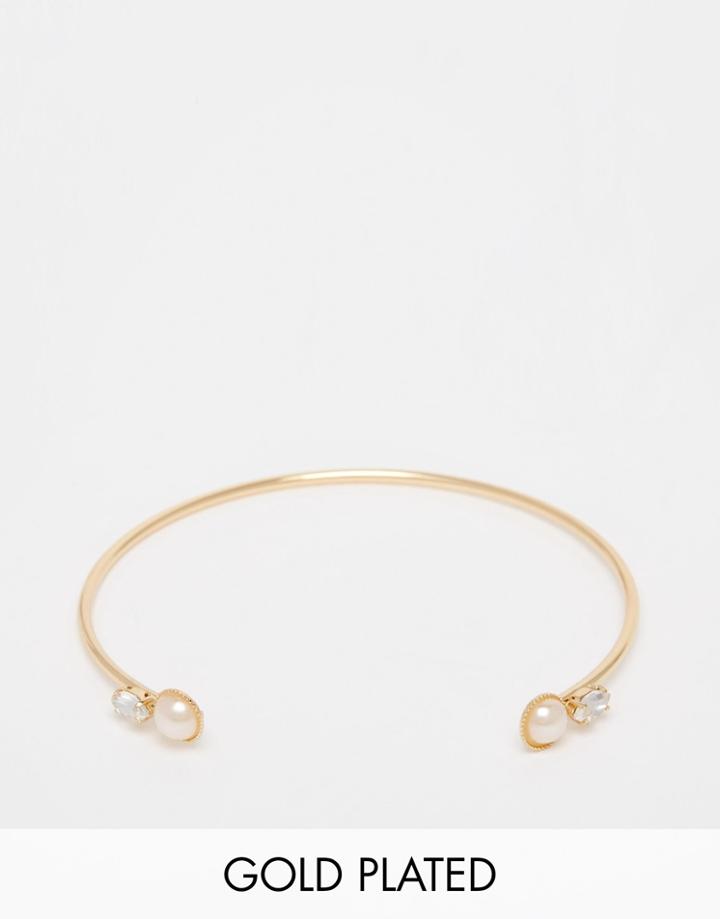 Neve & Eve Bangle With Pearls