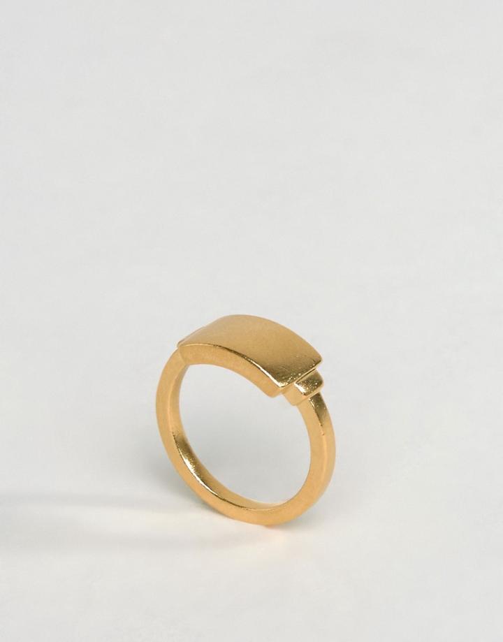 Pieces & Julie Sandlau Gold Plated Jana Ring - Gold