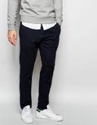 Selected Homme Jersey Formal Joggers - Navy