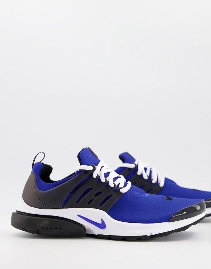 Nike Air Presto Sneakers In Racer Blue-blues