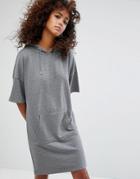 Noisy May Sweater Dress - Gray