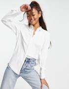 New Look Button Shirt In White