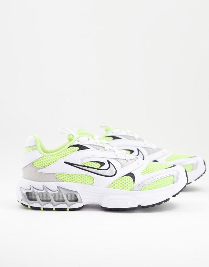 Nike Air Zoom Fire Sneakers In White/light Lemon Twist