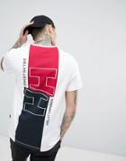 Sweet Sktbs X Helly Hansen T-shirt With Block Back Print - White