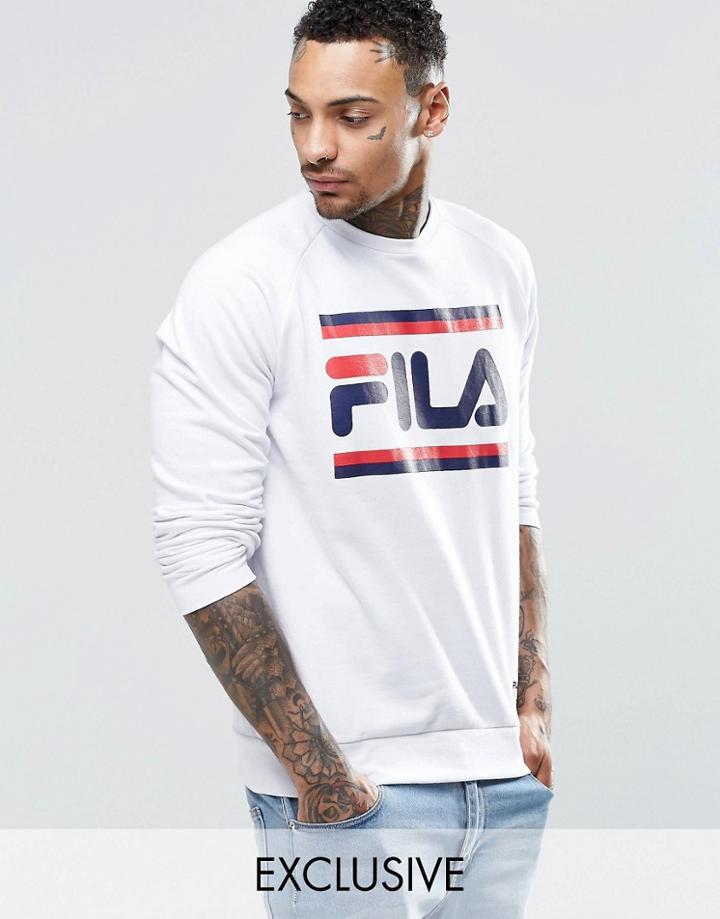 Fila Black Line Sweatshirt - Gray Heather