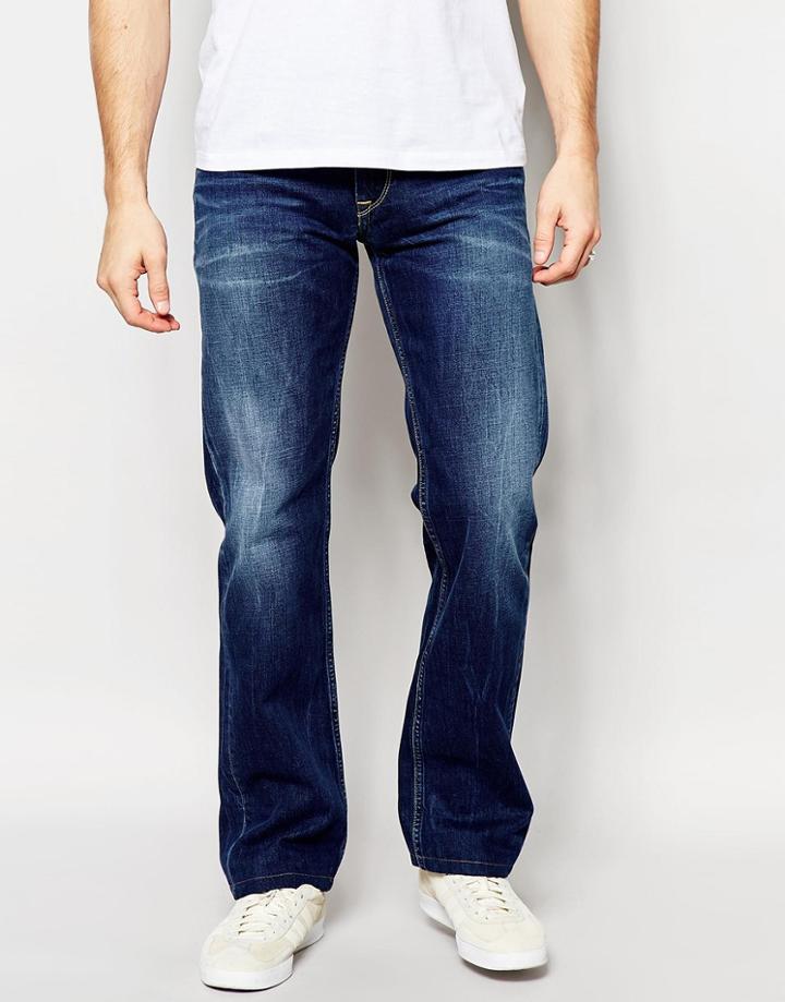 Pepe Jeans Kingston Straight Fit Rope Dye Glory Dark - Rope Dye Glory Dark
