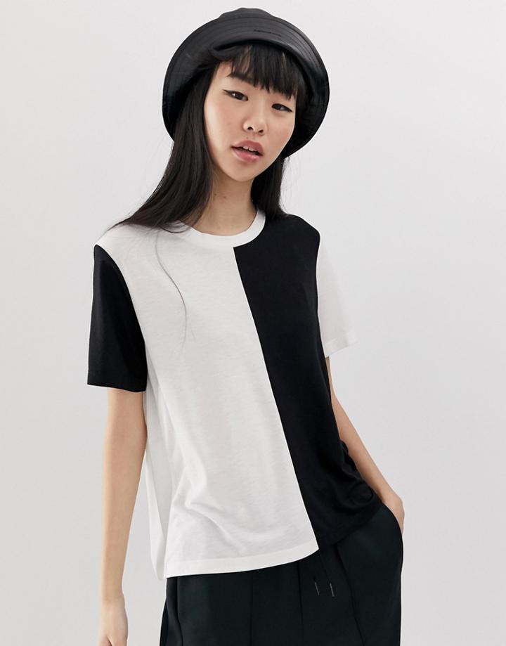 Jdy Color Block T-shirt - Black