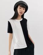Jdy Color Block T-shirt - Black