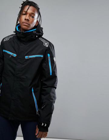 Killtec Knut Hooded Ski Jacket - Black