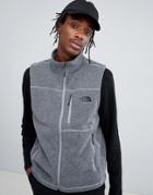The North Face Gordon Lyons Fleece Tank In Gray - Gray