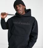 Deus Ex Machina Speed Heavyweight Hoodie In Black Exclusive To Asos-gray