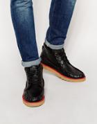Firetrap New England Moccasin Boots - Black