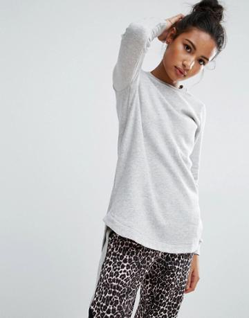 Yas Basic Sweatshirt - Gray