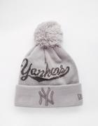 New Era Yankees Bobble Hat - Gray
