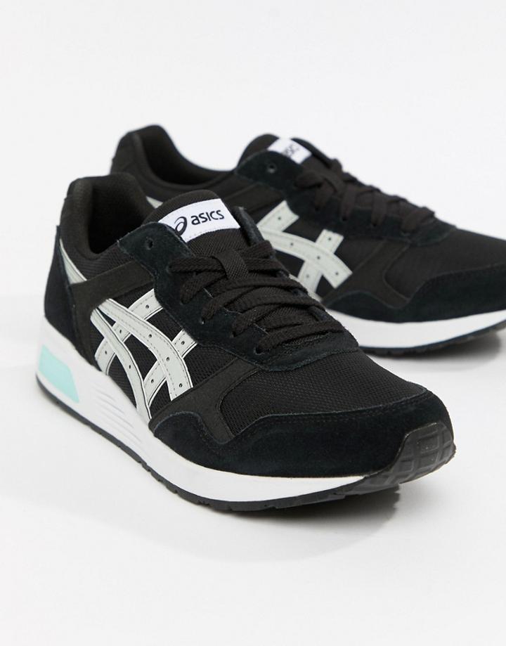 Asics Lyte Sneakers In Black Hk82l-9096 - Black