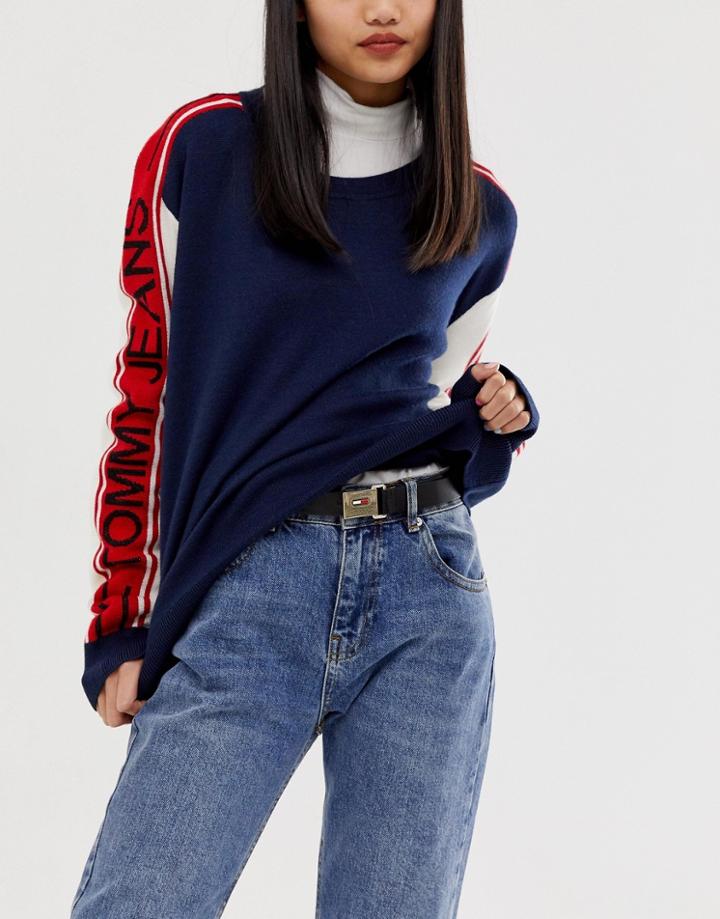 Tommy Jeans Western Belt-black