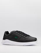 Lacoste Game Advance Sneakers In Black And White